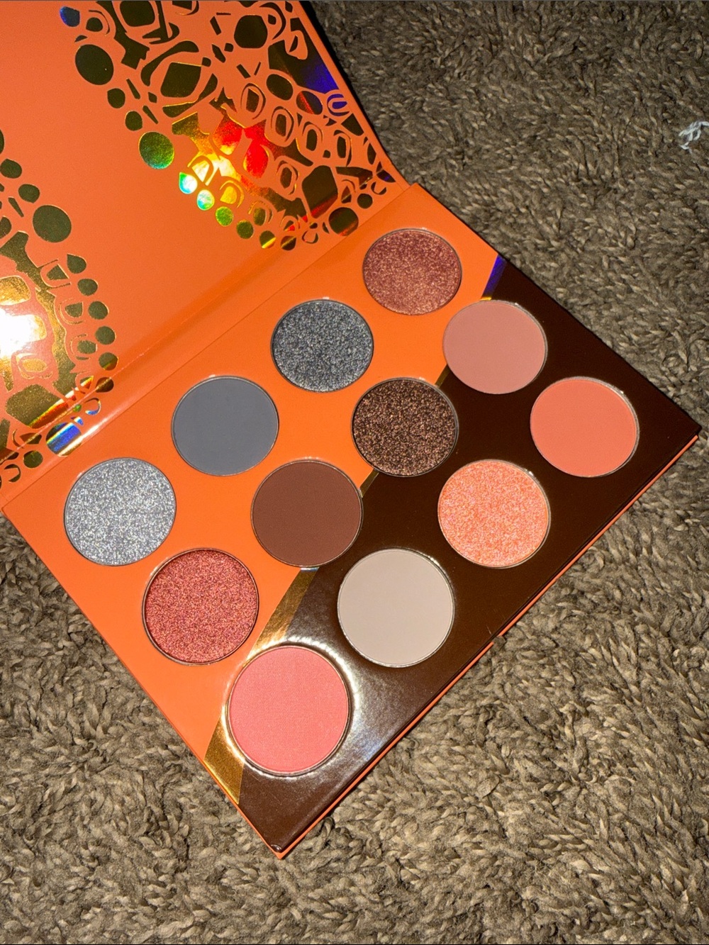Juvia's Place Nubian 3 Coral Eyeshadow Palette - brand new no box - Picture 2 of 3